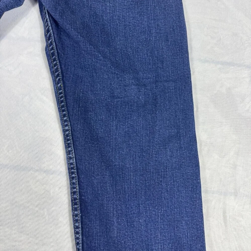 Levi's Men's‎ Straight Jeans Blue Denim Zip Fly Mid Rise 5-Pocket Design W34 L32